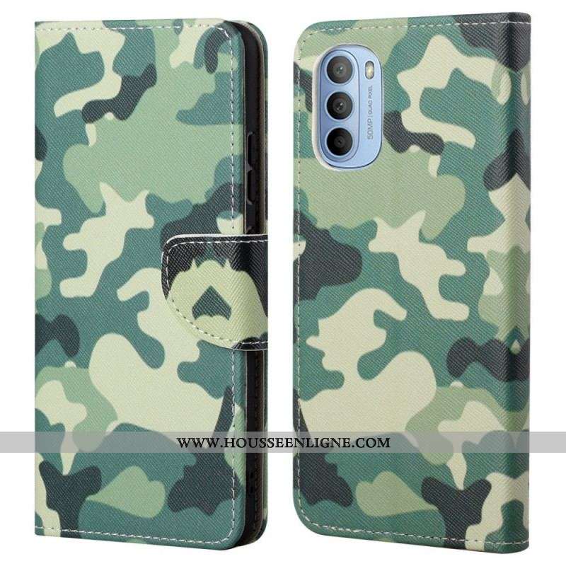 Housse Moto G41 / G31 Camouflage Militaire