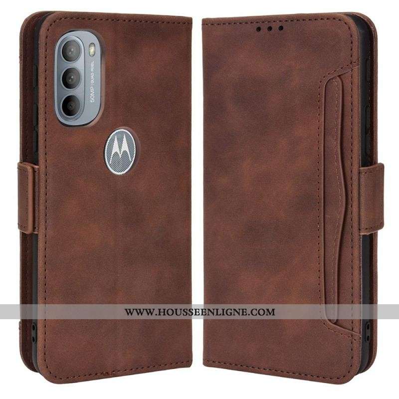 Housse Moto G41 / G31 Classe Première Multi-Cartes
