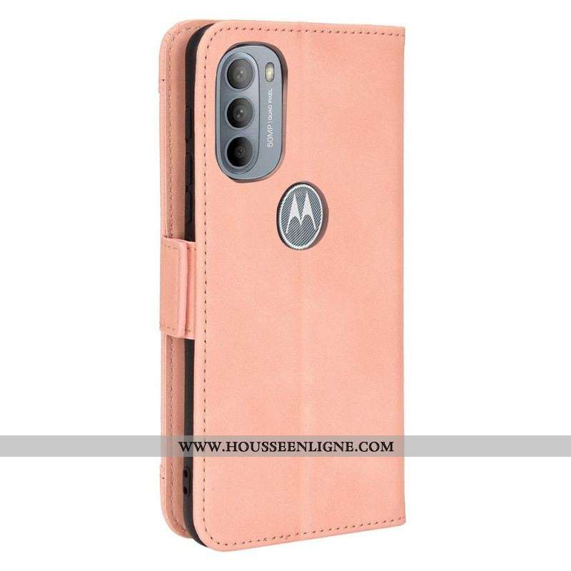 Housse Moto G41 / G31 Classe Première Multi-Cartes