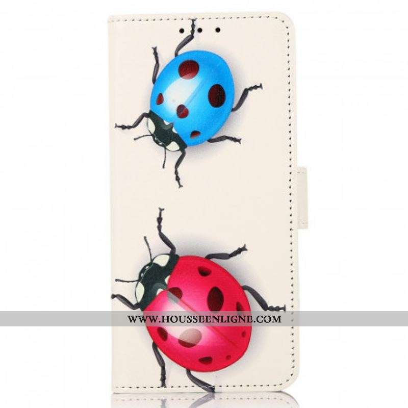 Housse Moto G41 / G31 Coccinelles