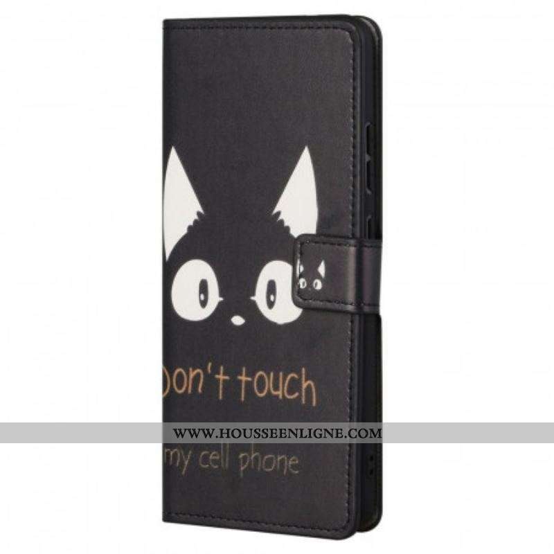 Housse Moto G41 / G31 Don't Touch My Cell Phone