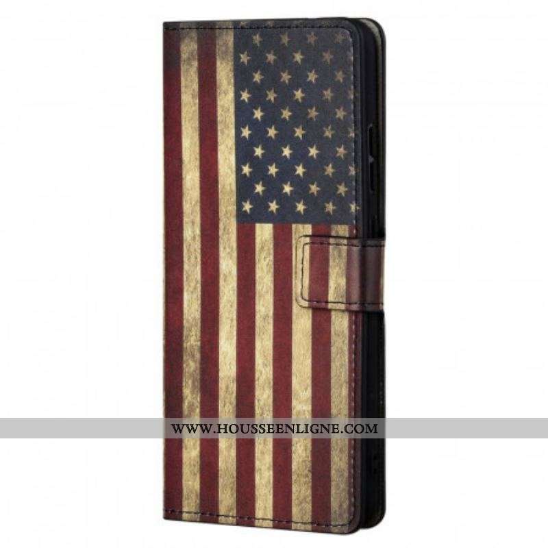 Housse Moto G41 / G31 Drapeau USA