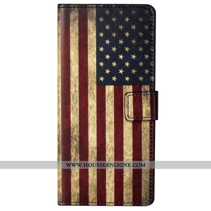 Housse Moto G41 / G31 Drapeau USA
