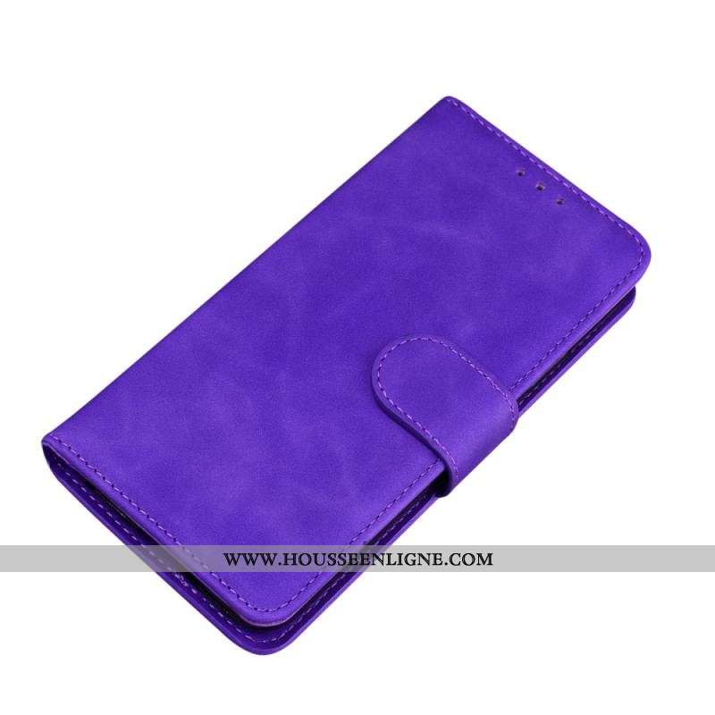Housse Moto G41 / G31 Effet Cuir Monochrome