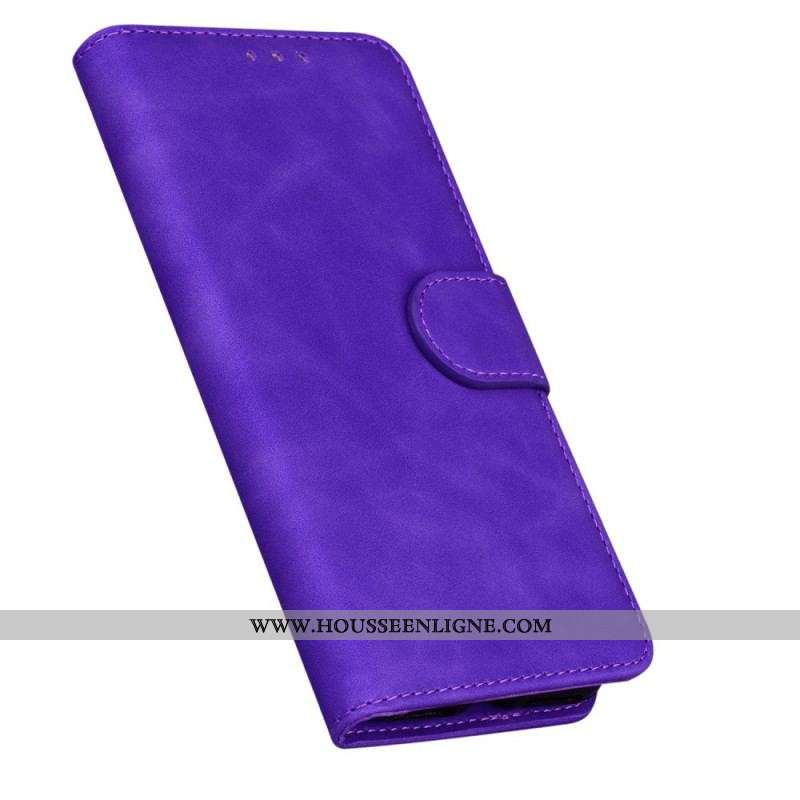 Housse Moto G41 / G31 Effet Cuir Monochrome