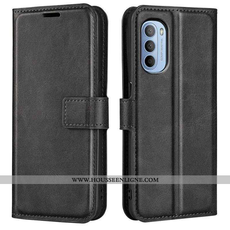 Housse Moto G41 / G31 Effet Cuir Slim Extrême