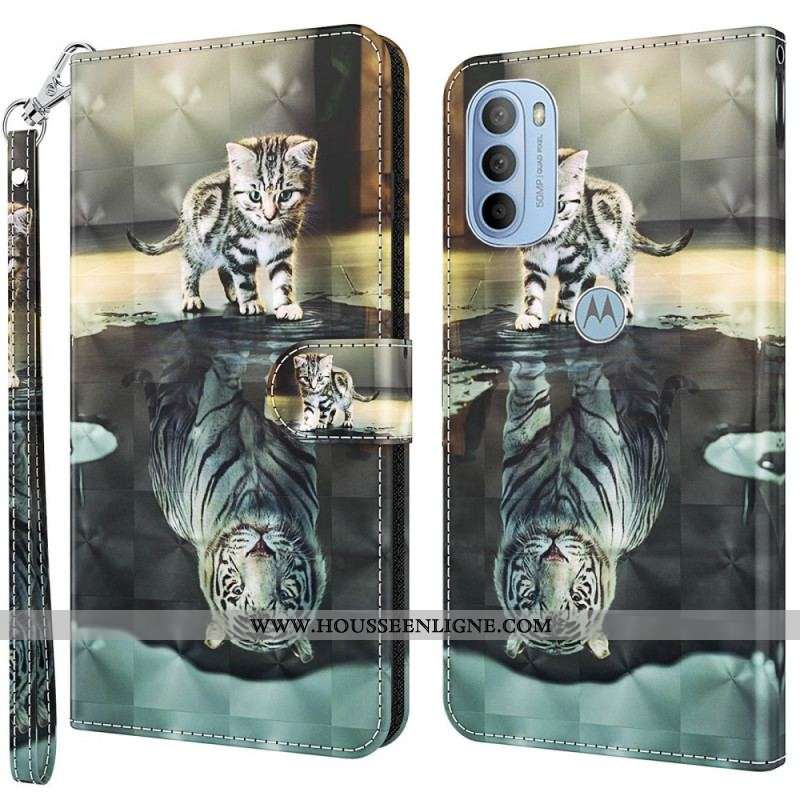 Housse Moto G41 / G31 Ernest Le Tigre