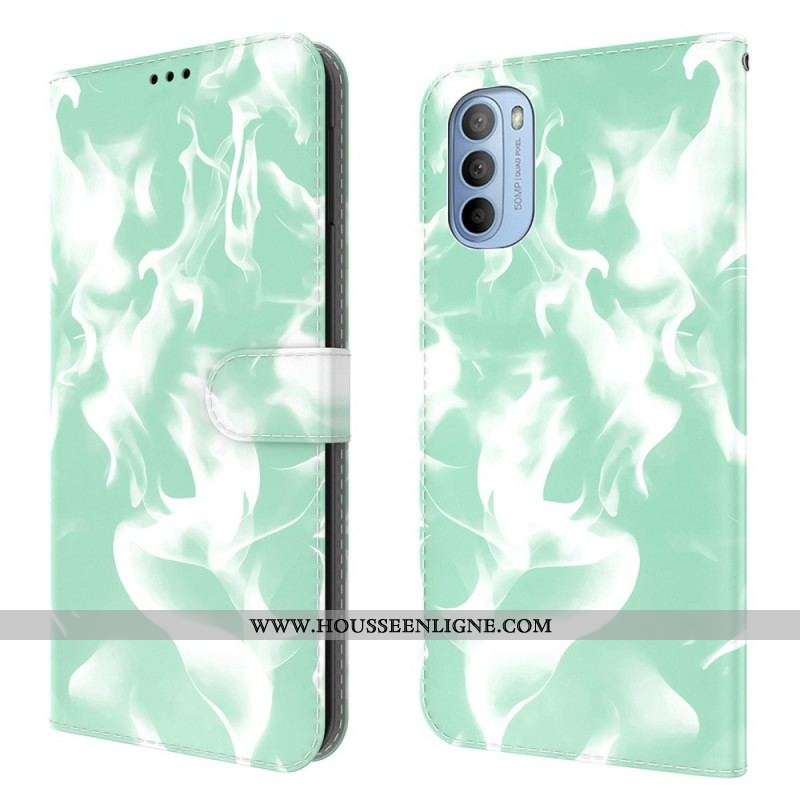 Housse Moto G41 / G31 Motif Abstrait