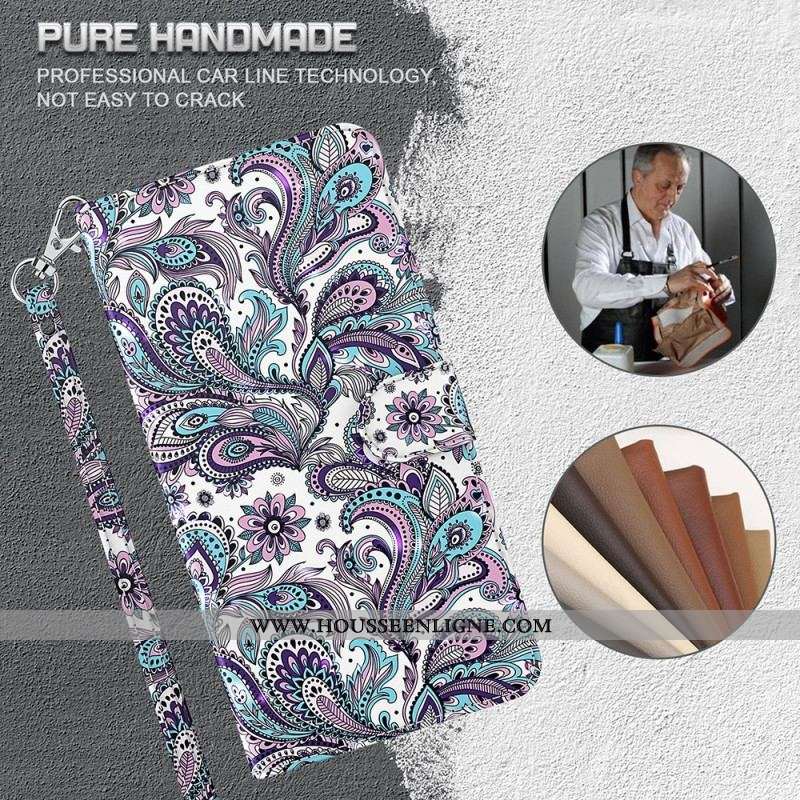 Housse Moto G41 / G31 Motif Cachemire