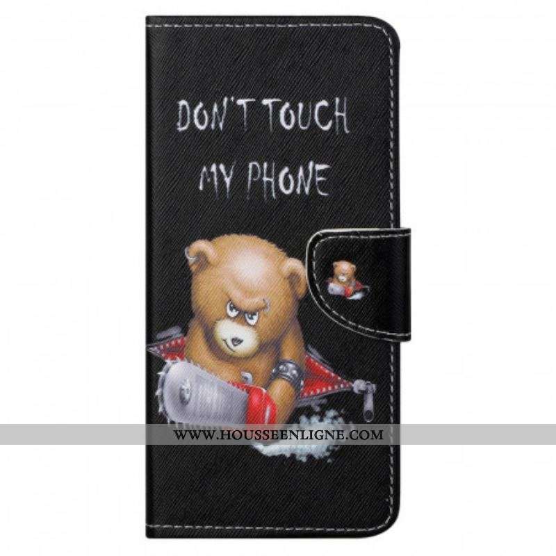 Housse Moto G41 / G31 Ours Dangereux