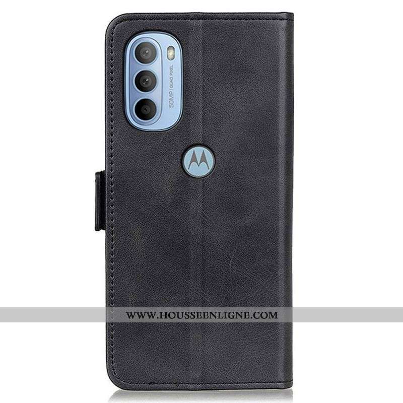 Housse Moto G41 / G31 Rabat Double