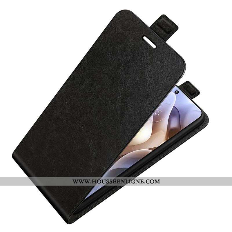 Housse Moto G41 / G31 Rabattable Retro