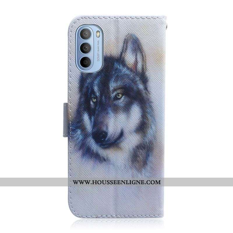 Housse Moto G41 / G31 Regard Canin