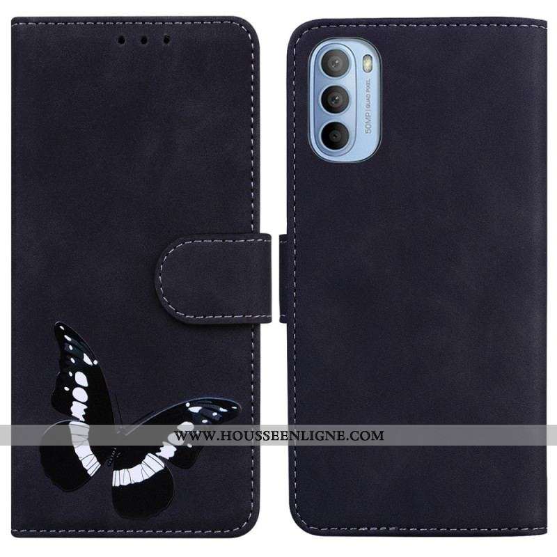 Housse Moto G41 / G31 Skin-Touch Papillon