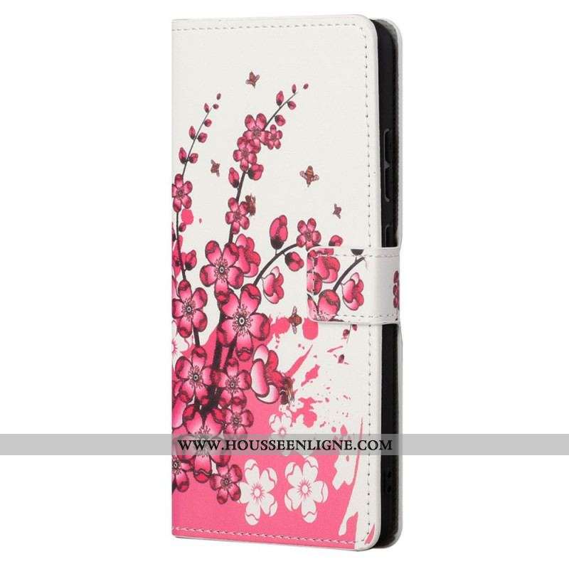 Housse Moto G41 / G31 Tropical Flowers