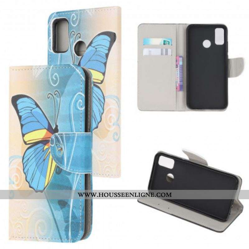 Housse Moto G50 Butterflies