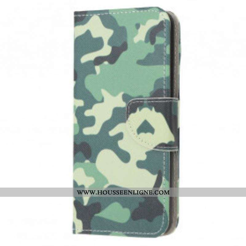 Housse Moto G50 Camouflage Militaire
