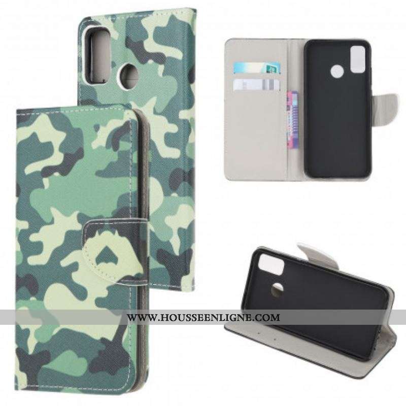Housse Moto G50 Camouflage Militaire
