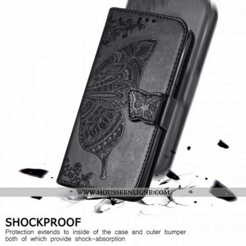 Housse Moto G50 Demi Papillon