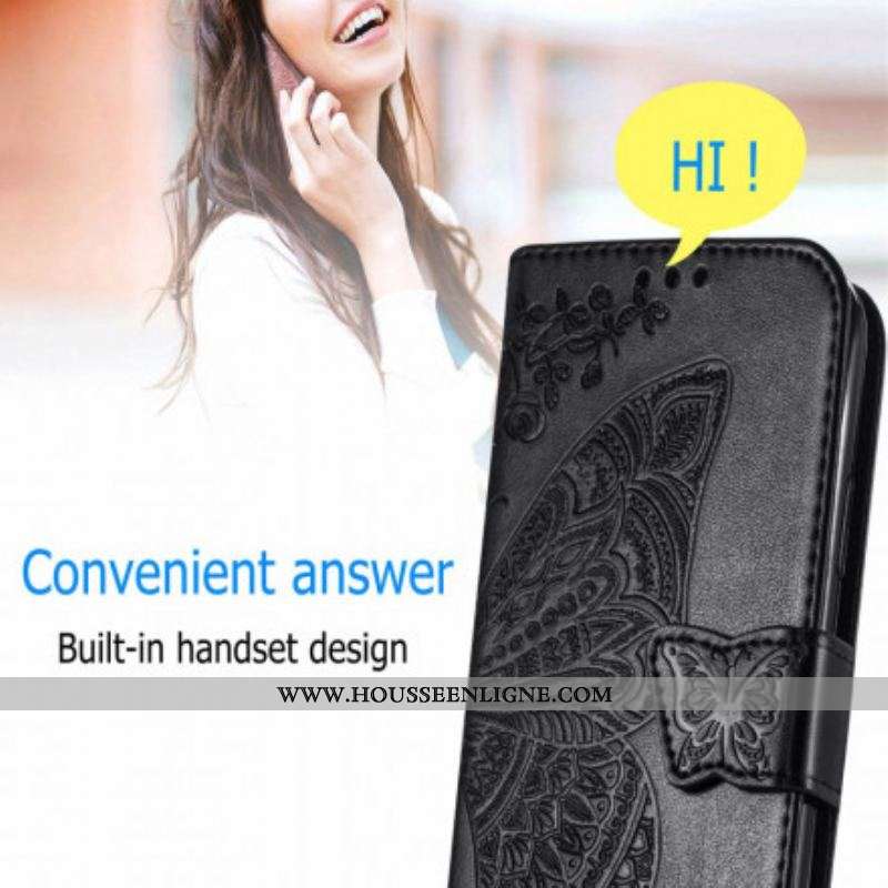 Housse Moto G50 Demi Papillon