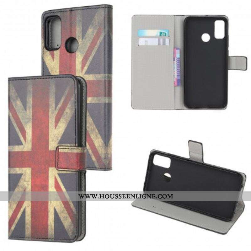 Housse Moto G50 Drapeau Angleterre