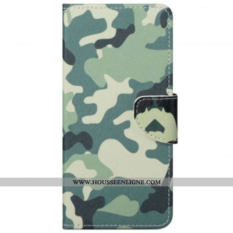 Housse Moto G51 5G Camouflage Militaire