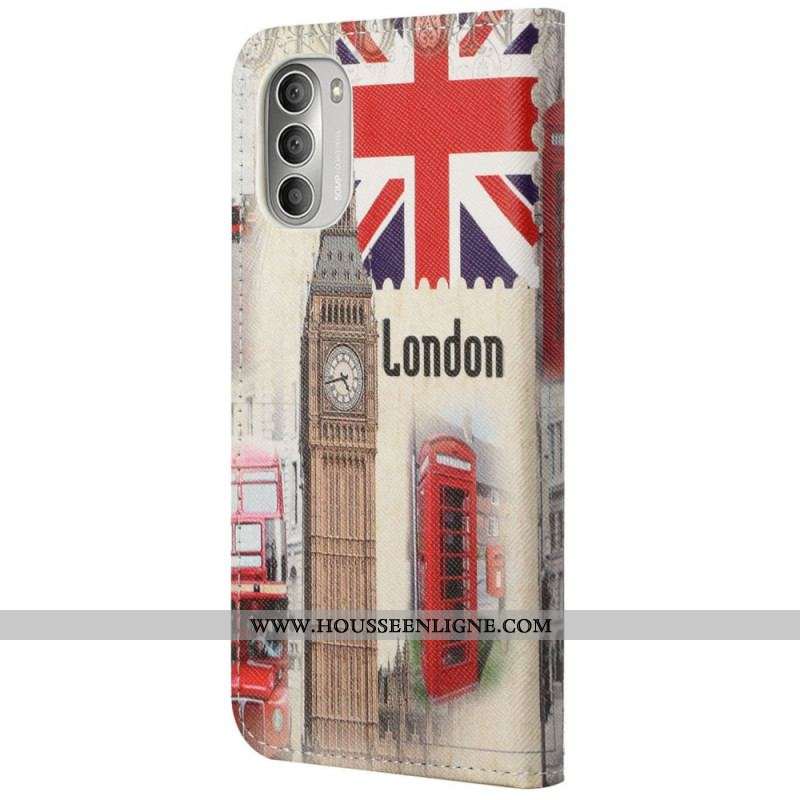 Housse Moto G51 5G London Life