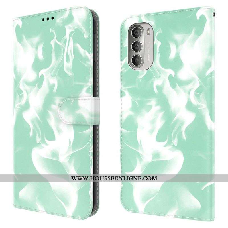 Housse Moto G51 5G Motif Abstrait
