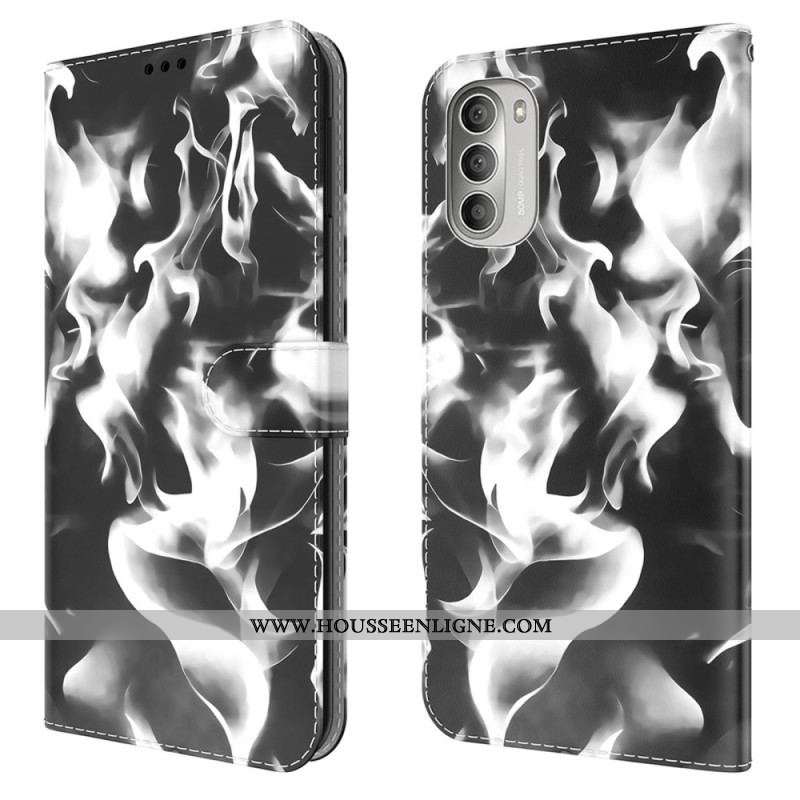 Housse Moto G51 5G Motif Abstrait