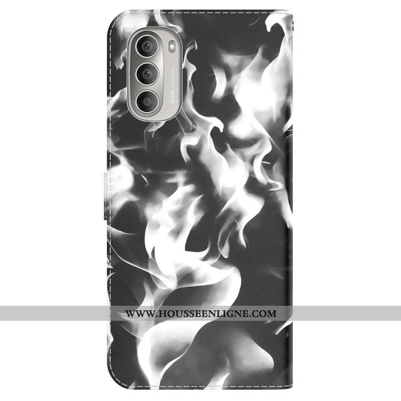 Housse Moto G51 5G Motif Abstrait