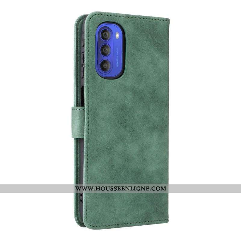 Housse Moto G51 5G Skin-Touch Vintage