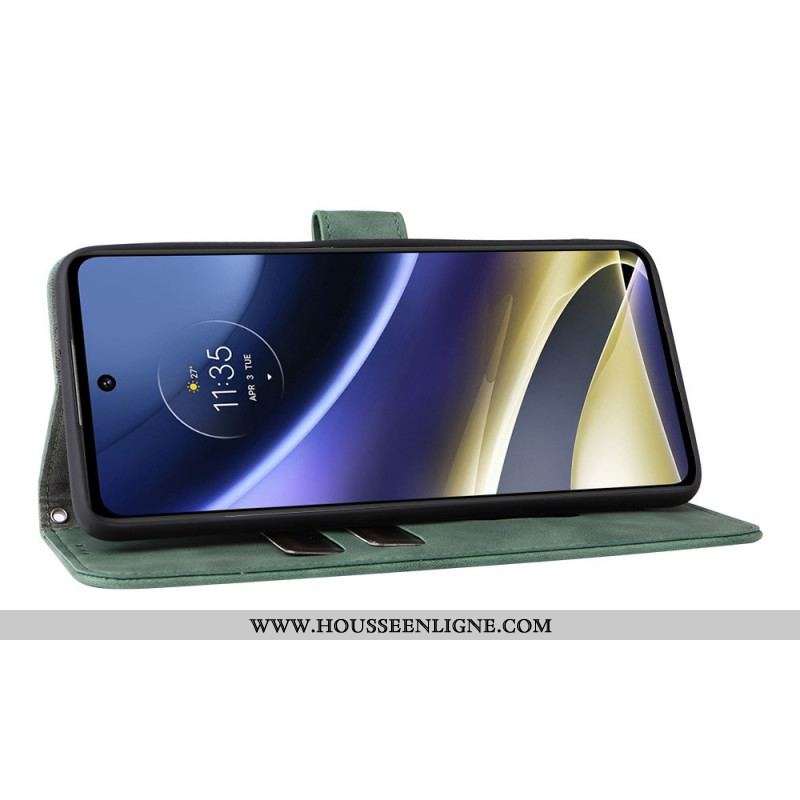 Housse Moto G51 5G Skin-Touch Vintage