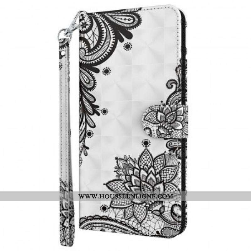 Housse Moto G71 5G Chic Dentelle