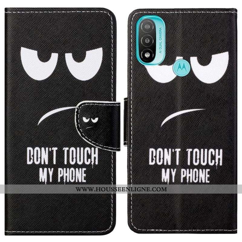 Housse Moto G71 5G Don't Touch My Phone