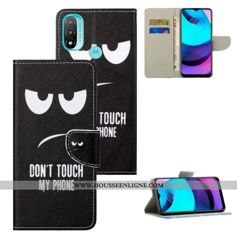 Housse Moto G71 5G Don't Touch My Phone