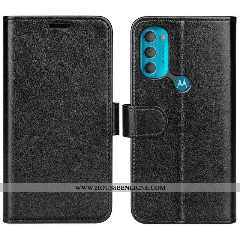 Housse Moto G71 5G Effet Cuir