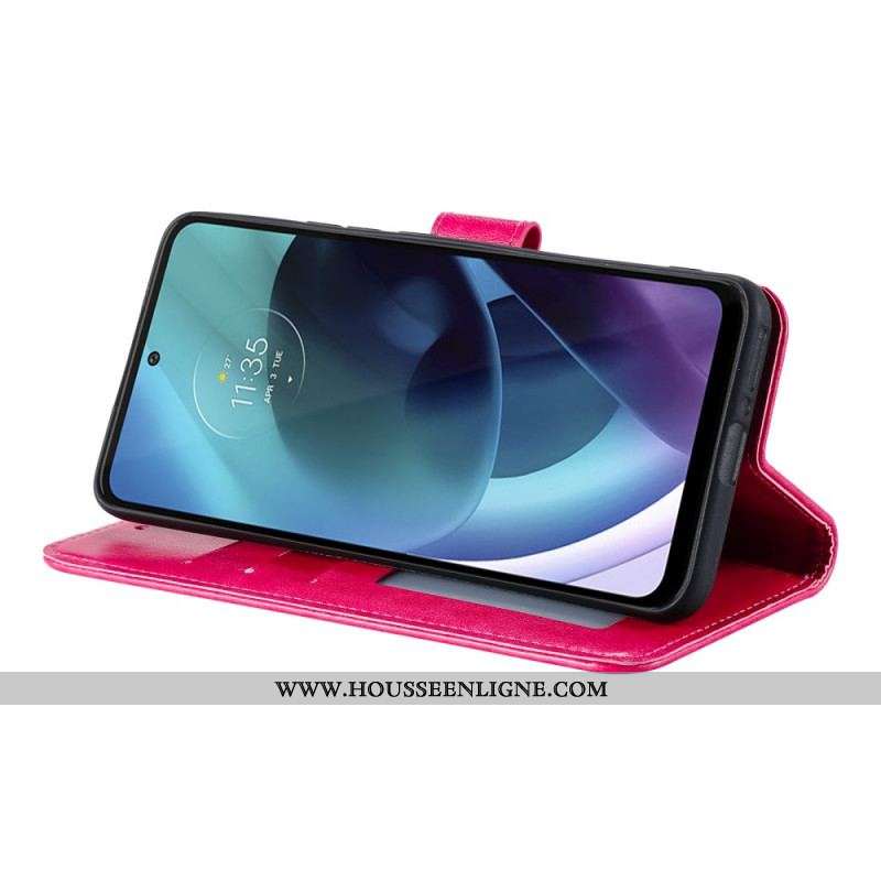 Housse Moto G71 5G Mandala Soleil
