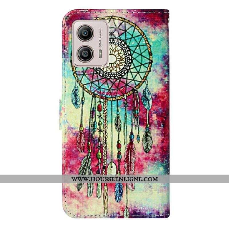 Housse Moto G73 5G Attrape Rêves