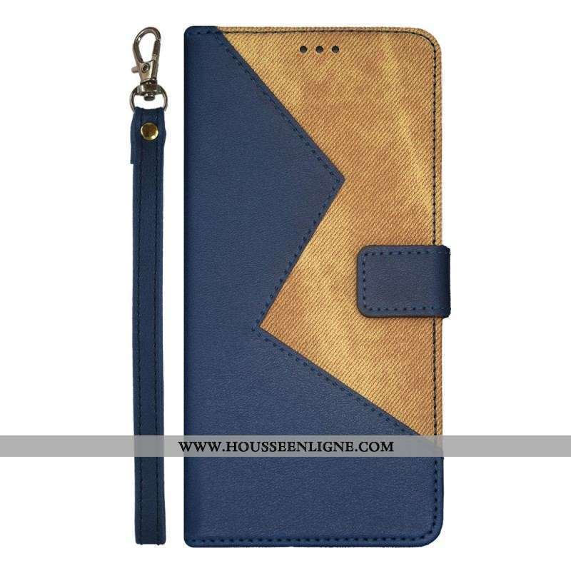 Housse Moto G73 5G Bicolore IDEWEI