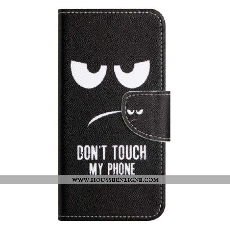 Housse Moto G73 5G Don't Touch my Phone
