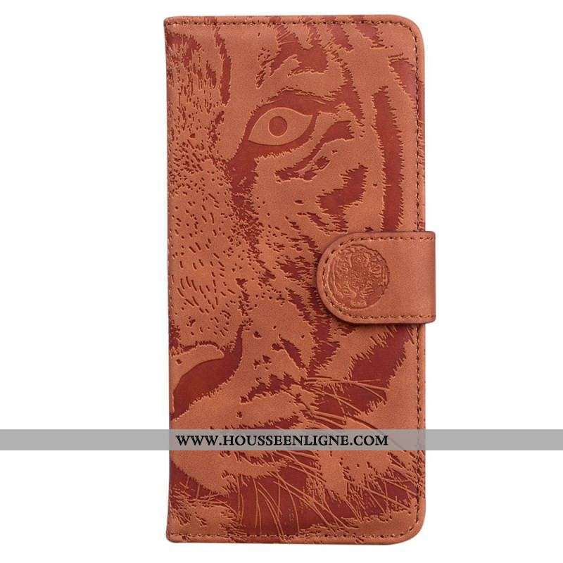 Housse Moto G73 5G Empreinte Tigre
