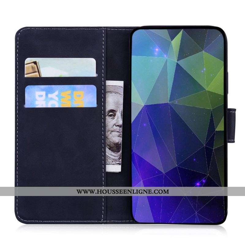 Housse Moto G73 5G Empreinte Tigre