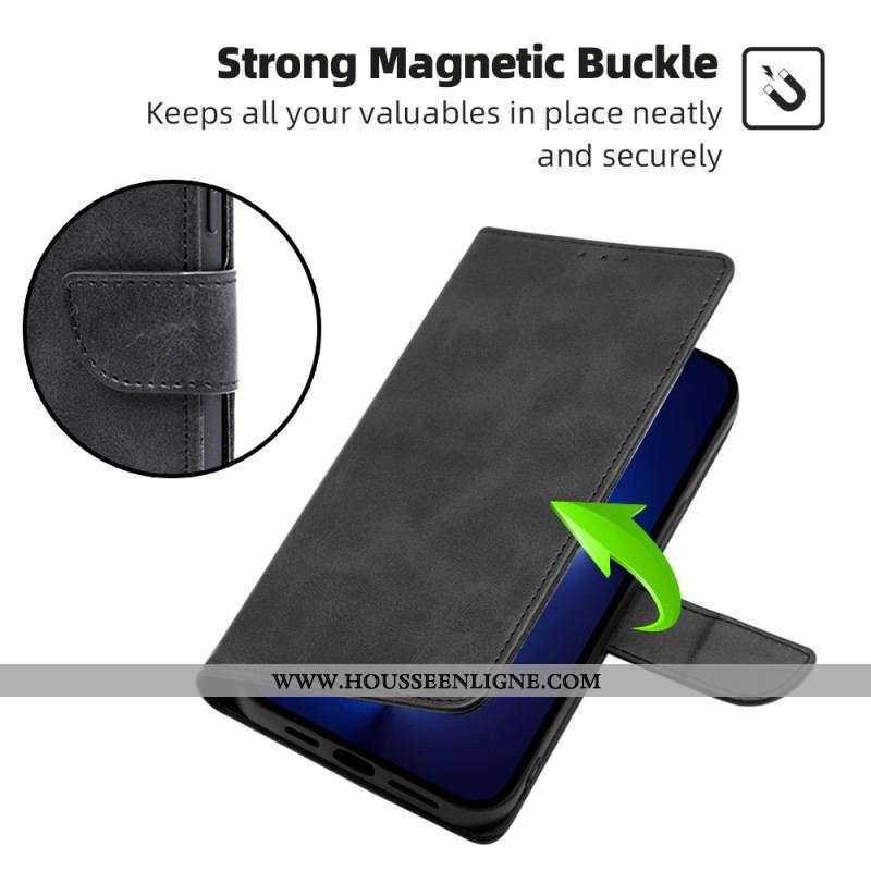 Housse Moto G73 5G Fermoir Oblique