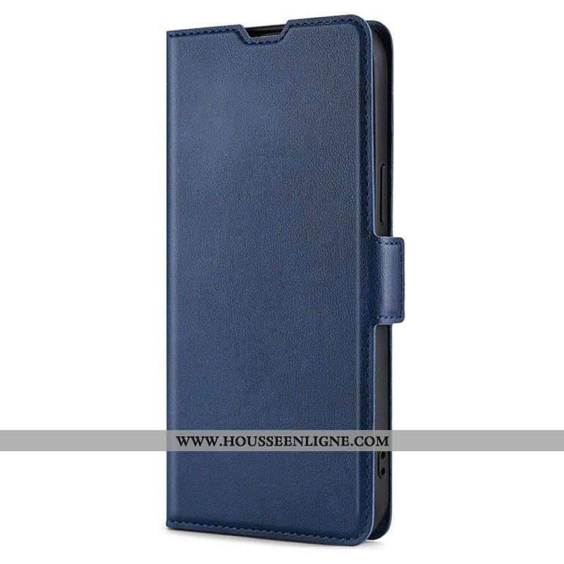 Housse Moto G73 5G Finesse Double Fermoir