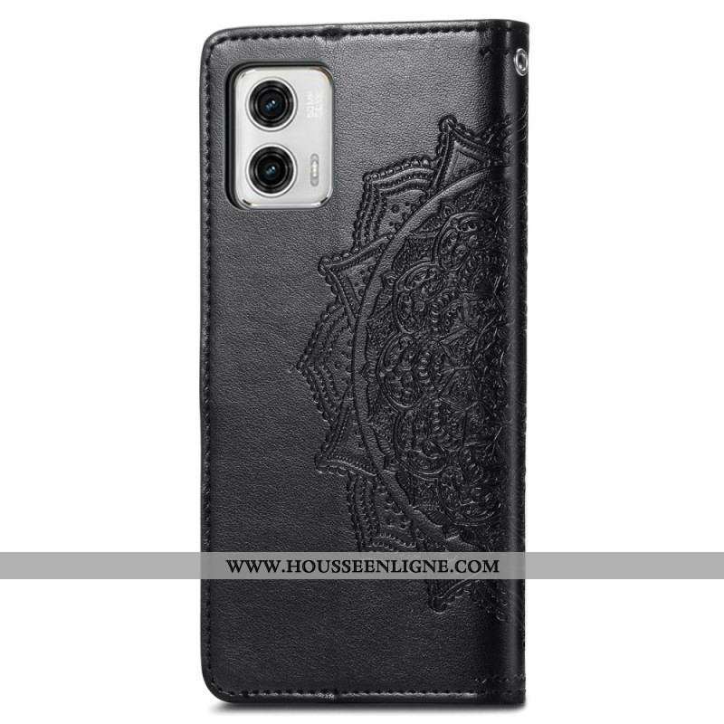 Housse Moto G73 5G Mandala