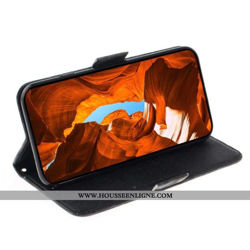 Housse Moto G73 5G Mandala à Lanière