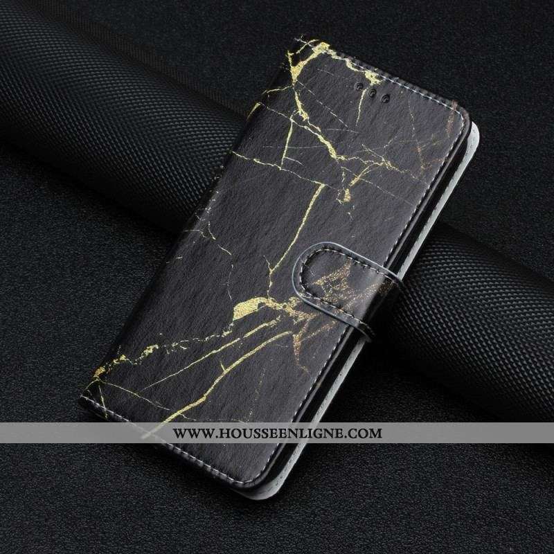 Housse Moto G73 5G Marbre