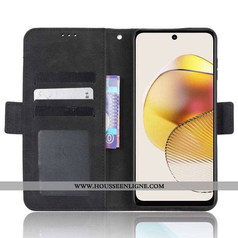 Housse Moto G73 5G Multi-Cartes