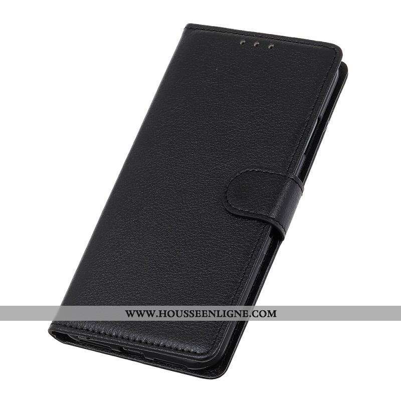 Housse Moto G73 5G Simili Cuir Traditionnel