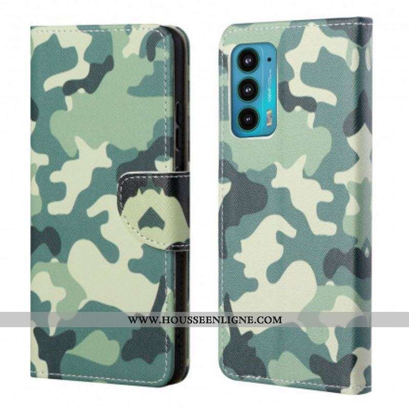 Housse Motorola Edge 20 Camouflage Militaire
